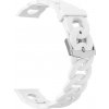 Madvell Silikónový remienok Bloom biely jazmín 22mm