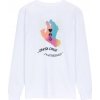 SANTA CRUZ tričko Digi Hand L/S T-Shirt White WHITE vel. 8