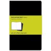 Moleskine Plain Cahier - Black Cover (3 Set) (Moleskine)(Brožovaná)