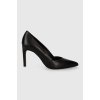 Calvin Klein Kožené ihličky HEEL PUMP 90 LEATHER HW0HW01928 čierna