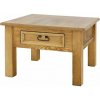 Drewmax Konferenční stolek ST706 Přírodní včelí vosk 75 75