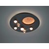 TRIO 644810132 ZODIAC stropné svietidlo D500mm SMD LED 42W/5100lm 2300+3000+4000K čierna matná, switchdimmer