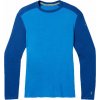 Pánske tričko Smartwool, M CLASSIC THERMAL MERINO BL CREW BOXED modrá,tmavo modrá XL