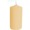 Sviečka valcová pr. 80 mm x 200 mm Béžová