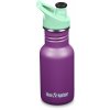 KLEAN KANTEEN Kid Classic Narrow 12oz (w/Kid Sport Cap) - Sparkling Grape 355 ml