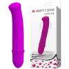 Vibrátor bodu G Pretty Love fialový 12 cm silikón