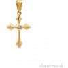 Zlatnictvo.sk Zlatý prívesok Krížik PRI25909