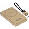 Verk 06395 Powerbanka 10 000 mAh, 20 W, USB-C, Lightning, Wireless QC, zlatá