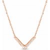 Amelora Rose Gold Necklace biela | ružová One size VUCH 8595692063218
