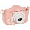 Kruzzel Detský fotoaparát AC22296 ružový + 32GB karta