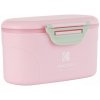 Zásobník na sušené mlieko s odmerkou 130g Pink