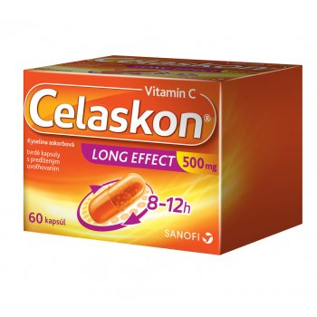 Celaskon Long Effect Vitamin C cps.pld.60 x 500 mg