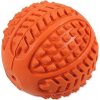 Dog Fantasy míček guma pískací oranžová 6,3 cm