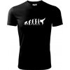 Karate Evolúcia - kop - Pánske tričko Fantasy športové - 3XL ( Čierna )