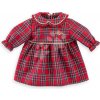 Šaty pre bábiku Dress Corolle Holidays Mon Grand Poupon Corolle vianočná edícia pre 36 cm bábiku od 24 mes