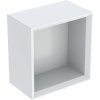 GEBERIT KÚPEĽNE Štvorcový nástenný box Geberit iCon, 22.5cm, 23.3cm, 13.2cm, biela, 502.321.01.3
