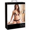 Abierta Fina Bra Set with Glitter