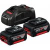 BOSCH GAL 1880 CV + 2x GBA 18V 5,0 Ah 1.600.A00.B8J