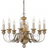 Závesné svietidlo/Luster Ideal lux 020839 FIRENZE SP8 8xE14 40W antická zlatá
