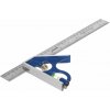 Kombinovaný uholník 45° a 90° WORKPRO s pravítkom - 30 cm - WP264002