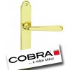 COBRA ALT-WIEN Povrch: OLV - mosadz leštená lesklá, Rozteč: 72 mm, Prevedenie: PZ LI (kľučka ľavá/guľa)