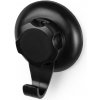 COMPACTOR Bestlock Black Háčik do kúpeľne s prísavkami, bez vŕtania, nosnosť až 6 kg