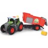 DICKIE Farm Traktor Fendt s prívesom 26cm Balík sena