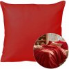 Darymex SATÉNOVÁ OBLIEČKA NA VANKÚŠ 029 40X40 CM ČERVENÁ