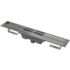AlcaPlast APZ1001-1050 - Podlahový žľab s okrajo m pre perforovaný rošt, zvislý odtok
