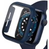 Full protection 360 ° kryt s tvrdeným sklom pre Apple Watch 10 (42 mm) Farva: Modrá tmavá