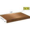 Karndean International Ecoline Step - 1 BL schod bez nosu 9564 Dub vita tmavý