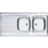 Nerezový drez ALVEUS Classic 100 1200x600x0,6 mm 1009085