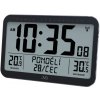Digitálne rádiom riadené hodiny s českým dňom v týždni JVD RB9385