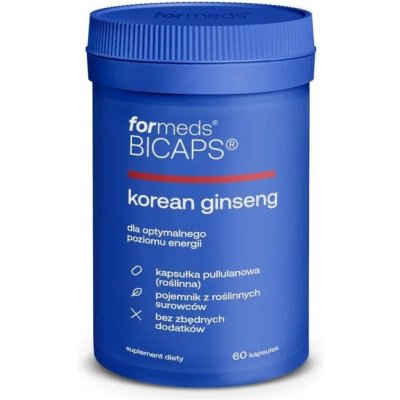 Formeds Bicaps Kórejský ženšen 60 kapsúl