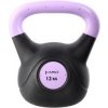 Plastový kettlebell HMS KPC 12 kg sv. fialový