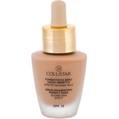 Collistar Serum Foundation Perfect Nude SPF15 rozjasňujúci make-up s kvapkadlom 30 ml 3 nude