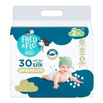 Tesco Fred & Flo Premium plienky 2 Mini 30 ks od 3,99 € - Heureka.sk