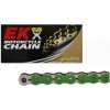 EK CHAIN qX-krúžková reťaz EK 530 SRX 112 L zelená
