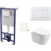 Závesný WC set SAT Infinitio do ľahkých stien / predstenová bez splachovacího okruhu SIKOSSIN20KECO
