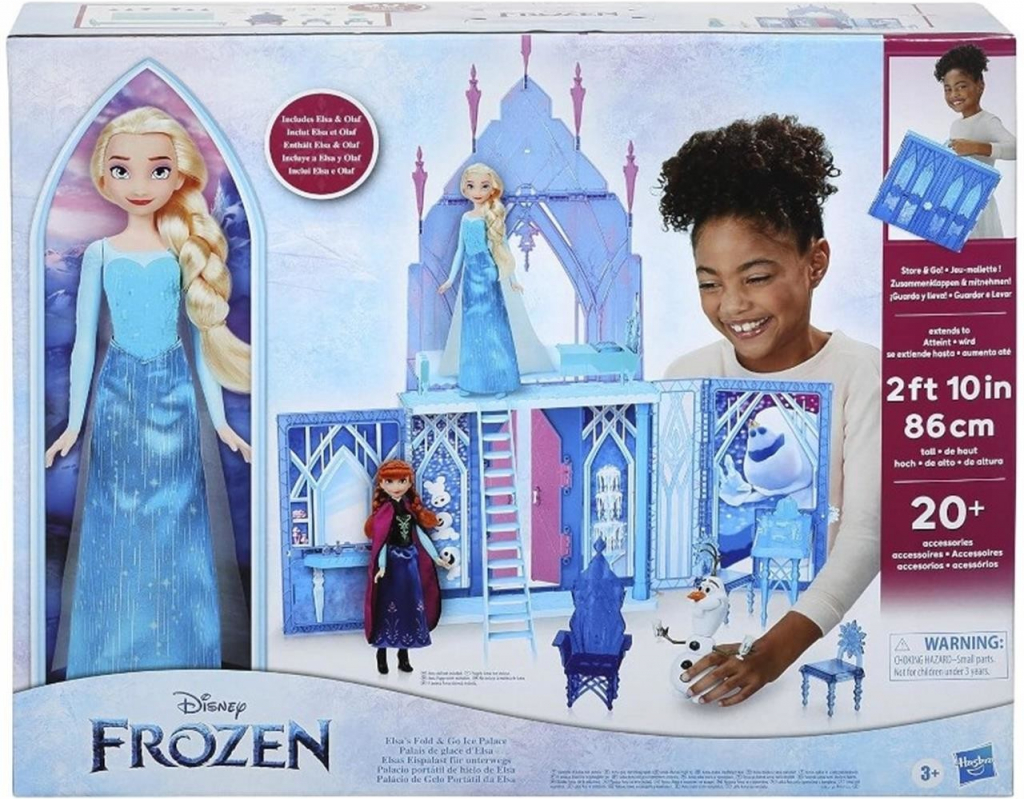 Hasbro Elsa Frozen Prenosný Ľadový Palác