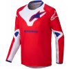 Alpinestars Racer VEIL 2025 červeno-biely