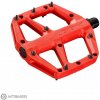 LOOK Trail Fusion platformové pedále, červená