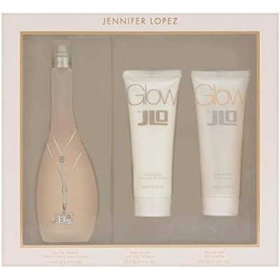 Jennifer Lopez Glow by J.LO SET : Toaletná voda 100ml + Telový krém 75ml + Sprchový gél 75ml pre ženy