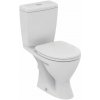 Ideal Standard Eurovit+ WC kombi s doskou, zadný odpad, biela V337001