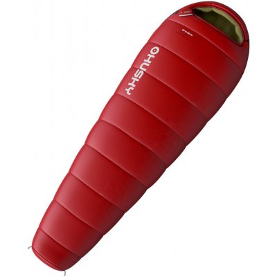 Spacák Husky Junior -10°C Zips: pravý / Farba: červená