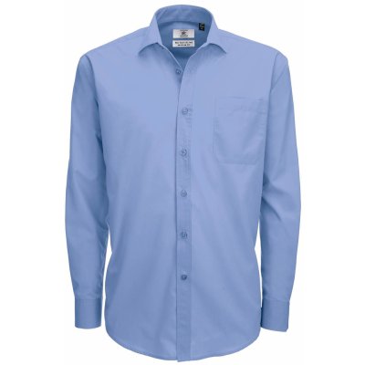 B&C Smart s dlhým rukávom košeľa pánska modrá