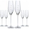 SWAROVSKI POHÁR NA ŠAMPANSKÉ 6 x 210 ml