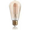 Ideal Lux 151694 LED žiarovka E27 Vintage A65 4W/300lm 2200K jantárová
