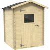 Twig Drevený záhradný domček BH16 Sibilla, prírodný, 146 x 130 cm