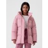 GAP Detská prešívaná nepremokavá bunda Ružová XXL Ružová Ružová
